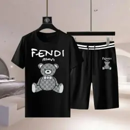 fendi survetements manches courtes pour homme s_1222604